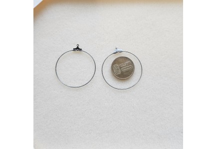 Baza Cercei 40mm Silver Antique Silver