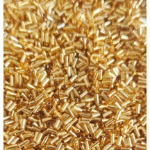 Miyuki Bugle 3mm 0003 Silver Lined Gold