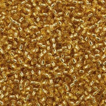 Margele Toho 11/0 0022B Silver Lined Medium Topaz