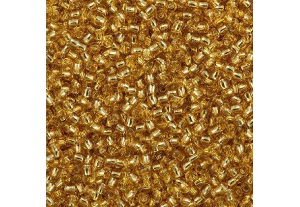 Margele Toho 11/0 0022B Silver Lined Medium Topaz Margele Toho 11/0 0022B Silver Lined Medium Topaz