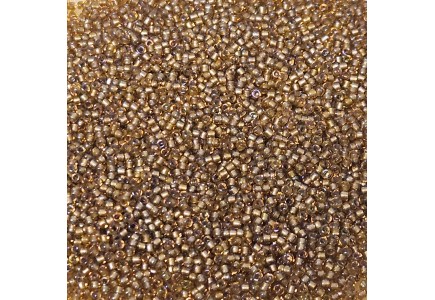 Margele Toho 15/0 0278 Gold Lined Topaz