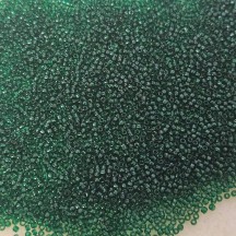 Margele Toho 15/0 0939 Transparent Green Emerald