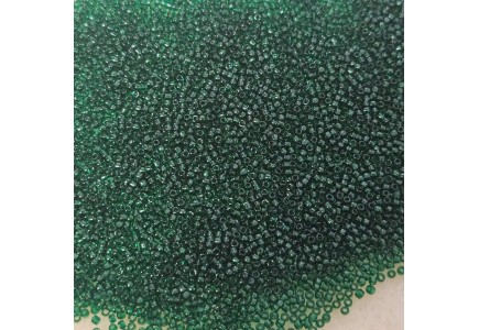 Margele Toho 15/0 0939 Transparent Green Emerald Margele Toho 15/0 0939 Transparent Green Emerald