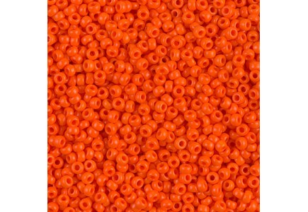 Margele de nisip Miyuki 11/0 0406 Opaque Orange Margele de nisip Miyuki 11/0 0406 Opaque Orange