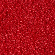 Margele de nisip Miyuki 11/0 0408 Opaque Red Margele de nisip Miyuki 11/0 0408 Opaque Red