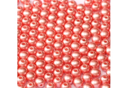 Margele Rotunde 3mm 25007 Pastel Lt Coral