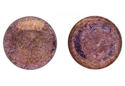 Cabochon Sticla 20mm Rotund 70120 Rosaline Luster Topaz