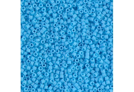 Delica 11/0 DB0755 Matte Opaque Lt Blue Delica 11/0 DB0755 Matte Opaque Lt Blue