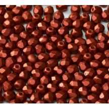Margele Cehesti Fire-Polish 3mm 01890 Lava Red