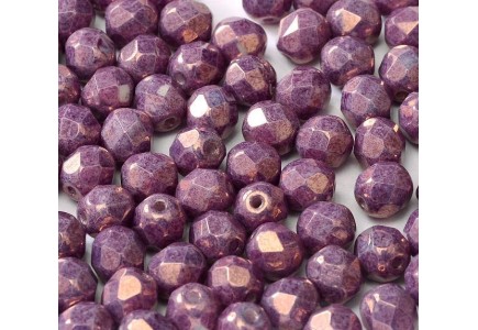 Margele Cehesti Fire-Polish 4mm 15726/03000 Chalk Lila Vega Luster Mauve Margele Cehesti Fire-Polish 4mm 15726/03000 Chalk Lila Vega Luster Mauve