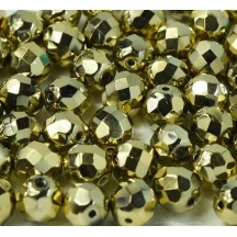 Margele Cehesti Fire-Polish 8mm 26440/00030 Crystal Amber Full