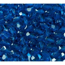 Margele Cehesti Fire-Polish 6mm 60080 Cobalt