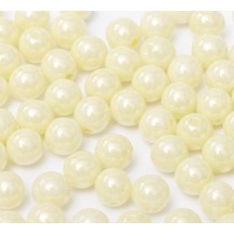 Margele Rotunde 3mm 03000/14401 Chalk White Cream Luster