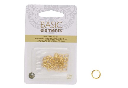 Set Zale 5mm Auriu