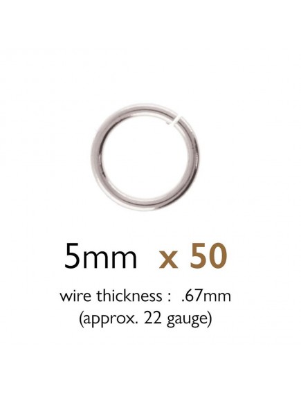  Set Zale 5mm Argintiu