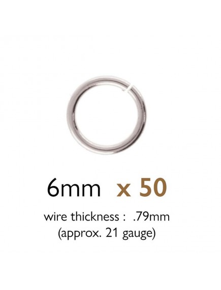 Set Zale 6mm Argintiu