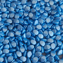 Margele Pinch 5x3mm 25020/02010 Alabaster Pastel Turquoise Margele Pinch 5x3mm 25020/02010 Alabaster Pastel Turquoise