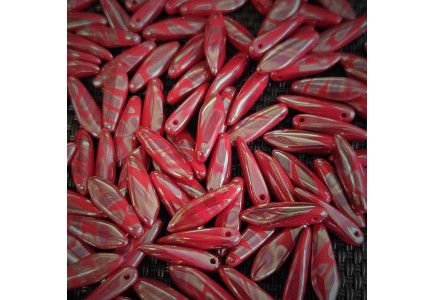 Daggers 5x16mm 2250V/93200 Op. Red Celsian Stripes Daggers 5x16mm 2250V/93200 Op. Red Celsian Stripes