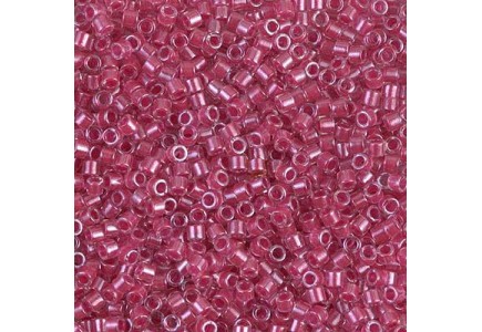Delica 10/0 DB100914 Pink Lined Crystal