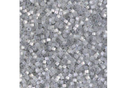 Delica 11/0 DB1816 Dyed Shadow Gray silk Satin Delica 11/0 DB1816 Dyed Shadow Gray silk Satin