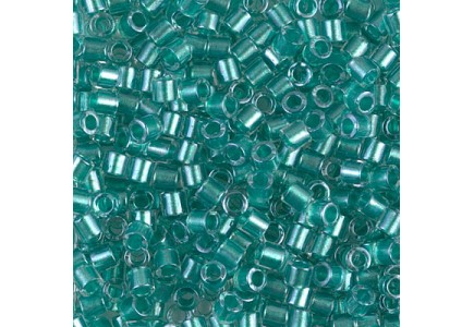 Delica 11/0 DB0904 Sparkling Turquoise Lined