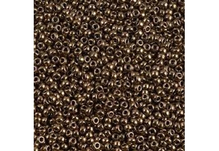 Margele de nisip Miyuki 15/0 TUB 8.2gr Metallic Bronze 0457