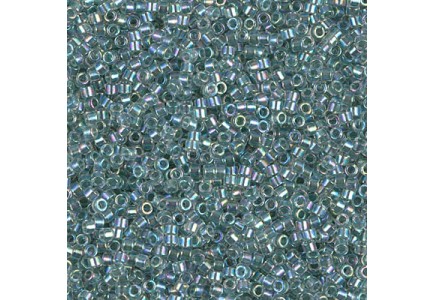 Delica 11/0 DB0084 Lined Lt. Seafoam AB