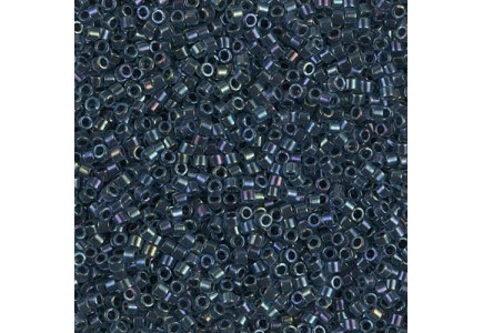 Delica 11/0 DB0286 Lined Aqua Grey Delica 11/0 DB0286 Lined Aqua Grey