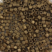 Miyuki Cube 3 mm Matted Metallic Dk. Bronze 2006