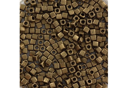 Miyuki Cube 3 mm Matted Metallic Dk. Bronze 2006