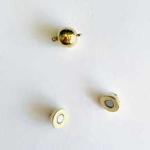 Inchizatoare Neumann Magnetica 23K Placata Cu Aur 12 mm