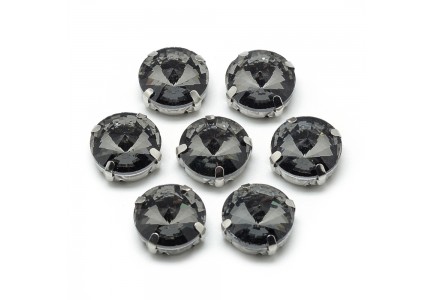 Cristale De Cusut 11x7.2mm Gray