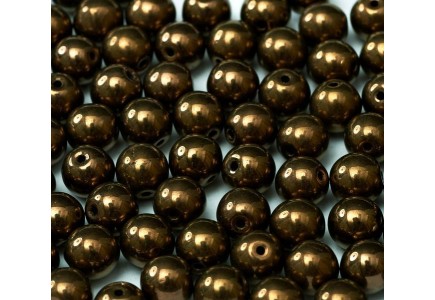 Margele Rotunde 8mm 14415/23980 Jet Bronze