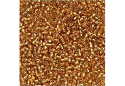 Margele Toho 15/0 0022C Silver Lined Topaz