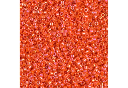 Delica 10/0 DB100161 Opaque Orange AB Delica 10/0 DB100161 Opaque Orange AB