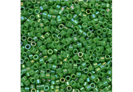 Delica 10/0 DB100163 Opaque Green AB