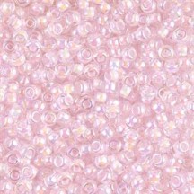Margele de nisip Miyuki 11/0 Inside Colour Lined Pink AB 0272