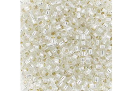 Delica 10/0 DB100041 Silver Lined Crystal Delica 10/0 DB100041 Silver Lined Crystal