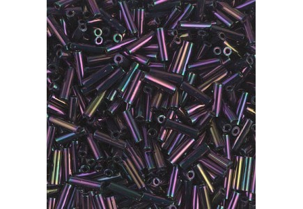 Miyuki Bugle 6mm 0454 Metallic Purple Iris