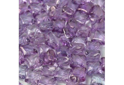 Margele Wibeduo 15726/00030nCrystal Lila Vega Luster