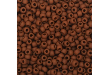 Margele Toho 15/0 0046LF Opaque Frosted Terra Cotta