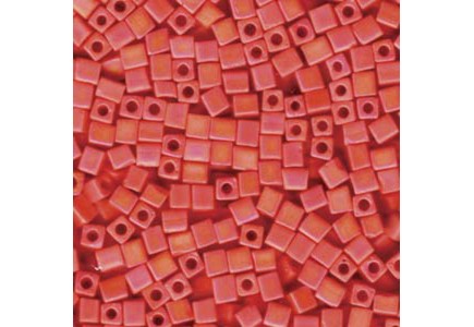 Miyuki Cube 1.8mm 0406FR Opaque Orange Matted AB	