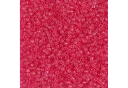 Delica 11/0 Db1308 Transp Bubble Gum Pink Delica 11/0 Db1308 Transp Bubble Gum Pink