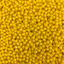 Margele Cehesti Fire-Polish 3mm 93100 Sunflower Yellow Margele Cehesti Fire-Polish 3mm 93100 Sunflower Yellow