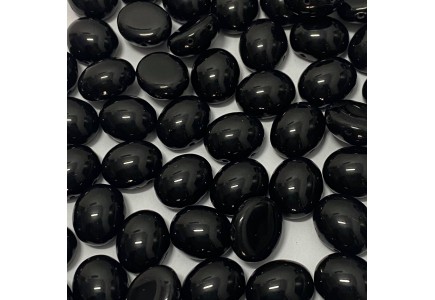 Margele Candy Oval 10x12mm 23980 Black