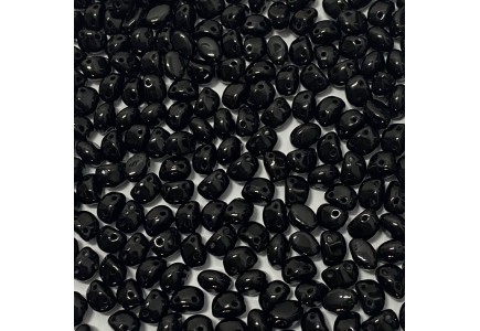 Margele Candy Oval 6x8mm 23980 Black