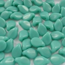 Margele PIP 5x7mm 63130 Opaque Turquoise