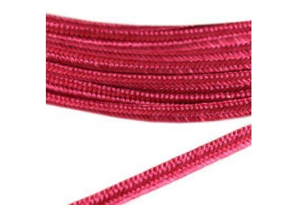 Fir Soutache roz inchis