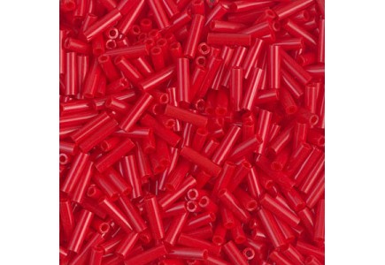 Miyuki Bugle 6mm 0408 Opaque Dark Red