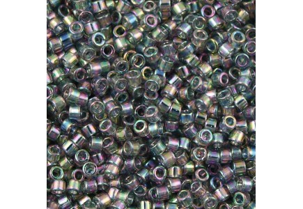 Delica 11/0 DB0107 Transparent Gold Luster Gray Delica 11/0 DB0107 Transparent Gold Luster Gray
